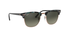 Clubmaster - Spotted Grey/Green - Light Grey Gradient Dark Grey