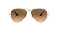 Aviator Large Metal - Arista - Clear Gradient Brown