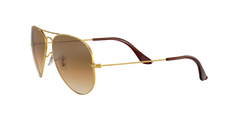 Aviator Large Metal - Arista - Clear Gradient Brown