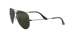 Aviator Large Metal - Gunmetal - G-15 Green