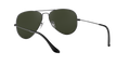 Aviator Large Metal - Gunmetal - G-15 Green