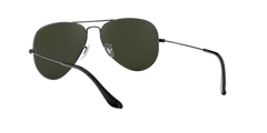 Aviator Large Metal - Gunmetal - G-15 Green