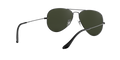 Aviator Large Metal - Gunmetal - G-15 Green