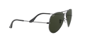Aviator Large Metal - Gunmetal - G-15 Green