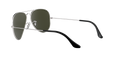 Aviator Large Metal - Silver - Grey Mirror