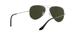 Aviator Large Metal - Silver - Grey Mirror