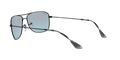 RB3543 - Black - Blue Mirror Silver