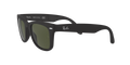 Folding Wayfarer - Matte Black - G-15 Green