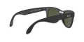 Folding Wayfarer - Matte Black - G-15 Green
