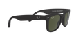 Folding Wayfarer - Matte Black - G-15 Green