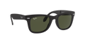 Folding Wayfarer - Matte Black - G-15 Green