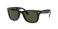 Folding Wayfarer - Black - G-15 Green