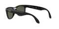 Folding Wayfarer - Black - G-15 Green