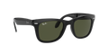Folding Wayfarer - Black - G-15 Green