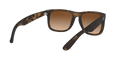 Justin - Rubber Light Havana - Brown Gradient Dark Brown