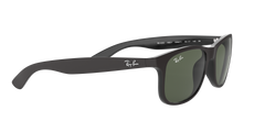 Andy - Matte Black On Black - Dark Green