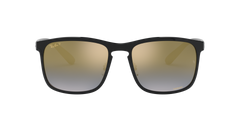 RB4264 - Black - Blue Mirror Gold Gradient