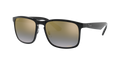 RB4264 - Black - Blue Mirror Gold Gradient