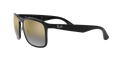 RB4264 - Black - Blue Mirror Gold Gradient