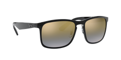RB4264 - Black - Blue Mirror Gold Gradient
