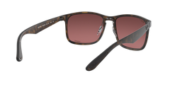 RB4264 - Matte Havana - Purple Mirror Gold Gradient