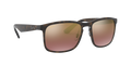 RB4264 - Matte Havana - Purple Mirror Gold Gradient