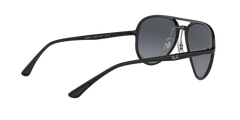 RB4320CH - Black - Blue Mirror Gold Gradient