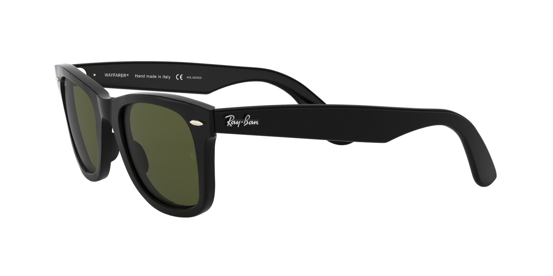 Wayfarer - Black - G-15 Green Crystal Polarized