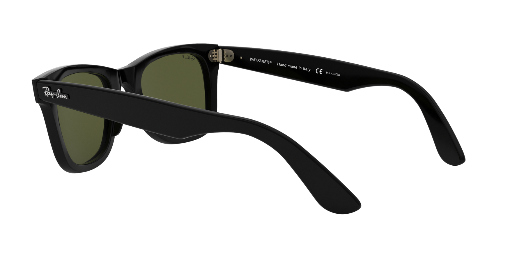 Wayfarer - Black - G-15 Green Crystal Polarized