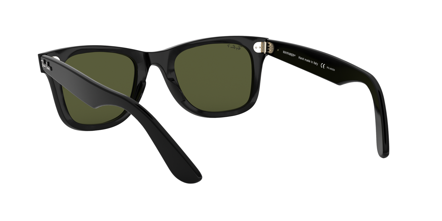 Wayfarer - Black - G-15 Green Crystal Polarized
