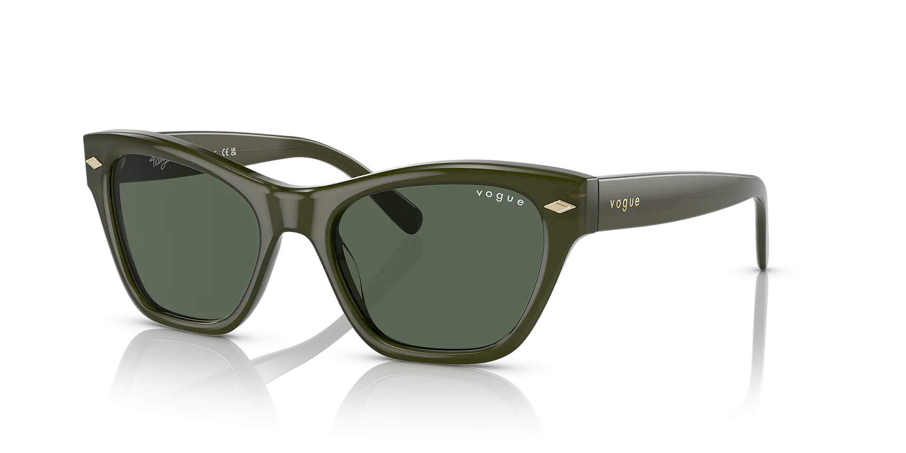 0VO5445S - Opal Green/Dark Green