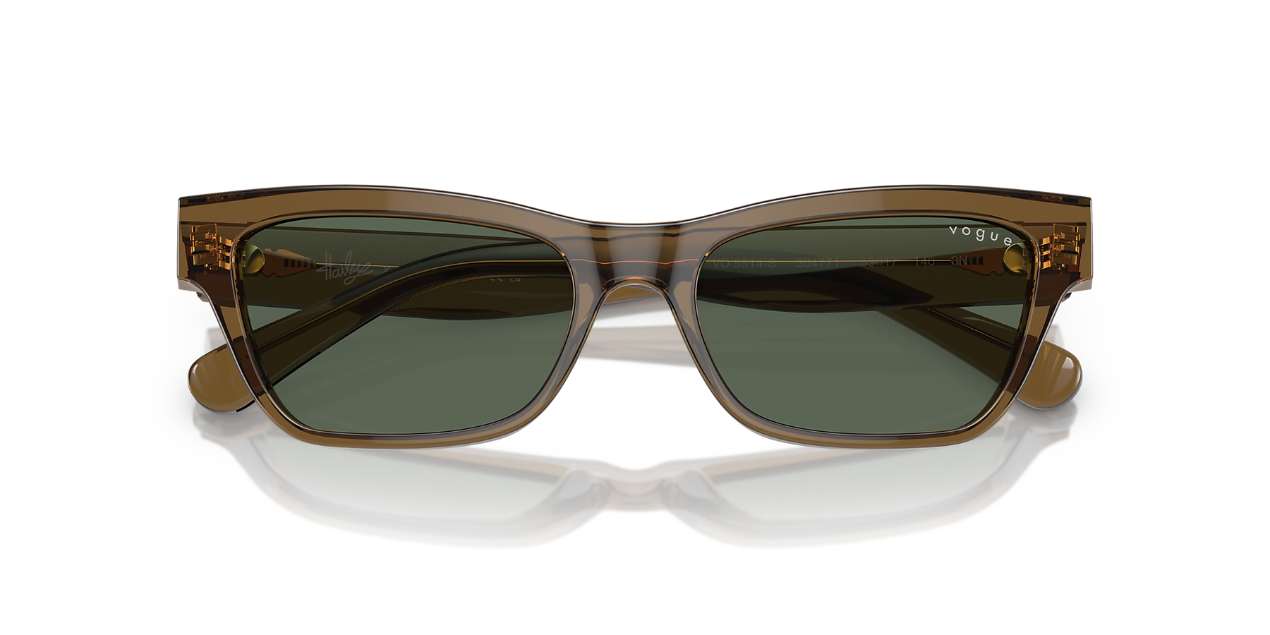 0VO5514S - Transparent Dark Khaki