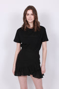 Liv Organic Logo Tee - Black - Moss Copenhagen - T-skjorter & Topper - VILLOID.no