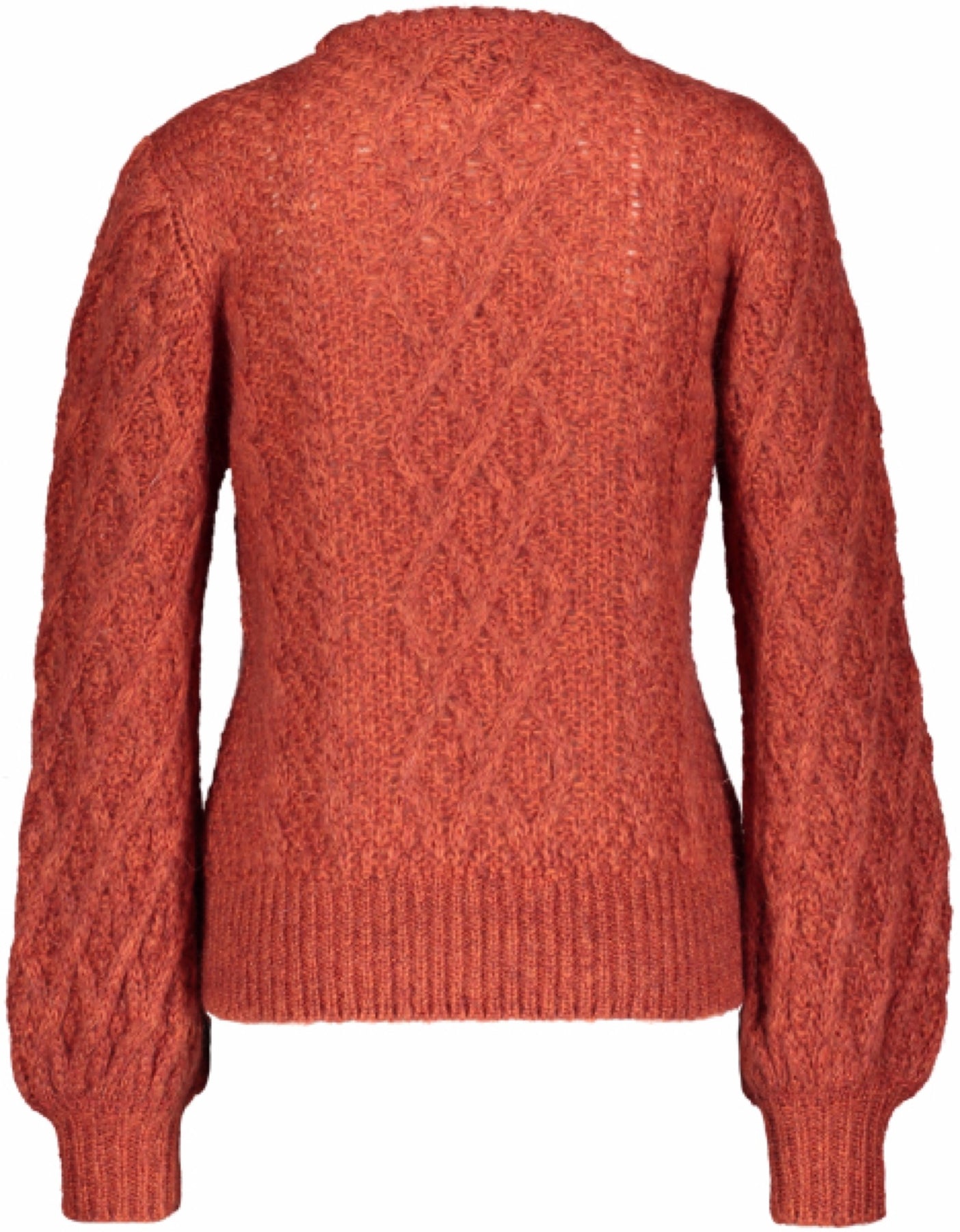 Multicolored Knit - Rust - MAUD - Gensere - VILLOID.no