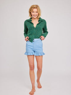 Malina Denim Shorts - Blue Denim