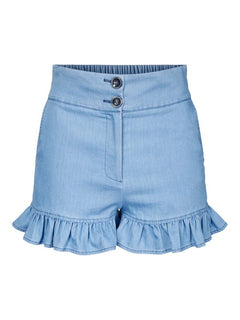 Malina Denim Shorts - Blue Denim