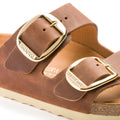Arizona Oiled Leather Narrow - Cognac