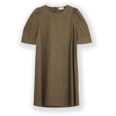 Billie O-Neck Dress - Taupe