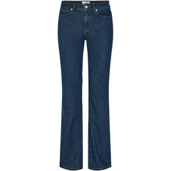 Tara Flare Wash Excl. Blue - Denim Blue