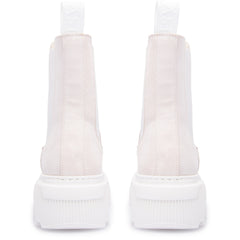 Trixy Suede - Pearl Grey