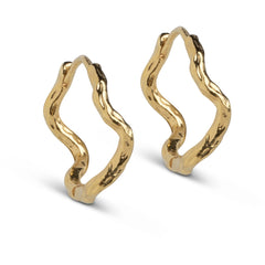 Holly Large Hoops - 925S/GP/M