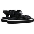 Cody Sandal - Black Leather