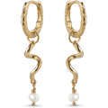 Twist Hoops - 925S/GP