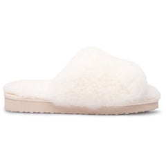 Miriam Fur Slipper - Off White