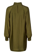 Luellagz Short Dress - Dark Olive