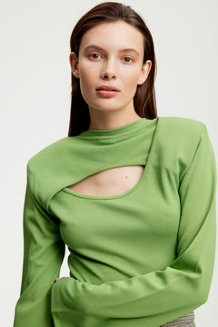 AnkaGZ Blouse - Minced Herb