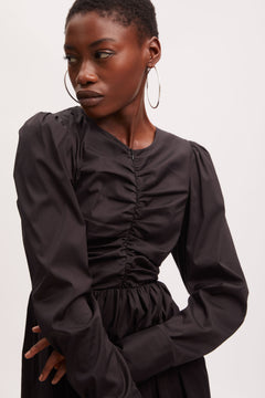TolinaGZ Ls Dress - Black