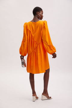 HeslaGZ Dress - Flame Orange
