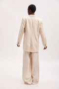 PaulaGZ Linen Mw Wide Pants - Ancient Scroll