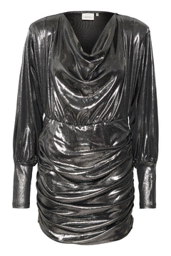 MaddixGZ Ls Short Dress - Silver